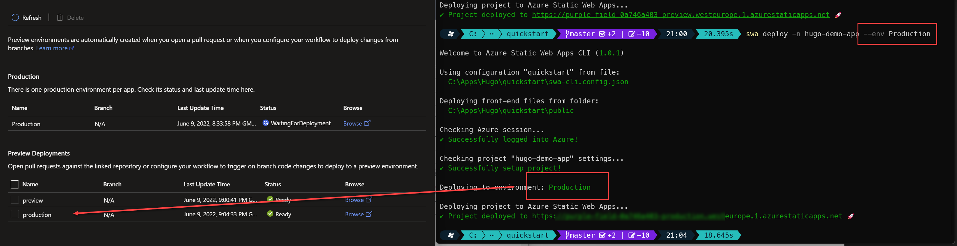 Deployment to wrong environment and casing issue · Issue #518 · Azure ...