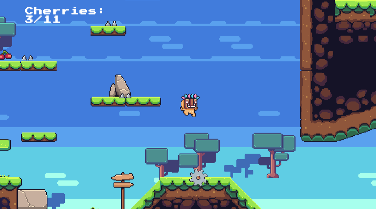 GitHub - ligomezm/CherryRushVideoGame: Game developed during the first ...