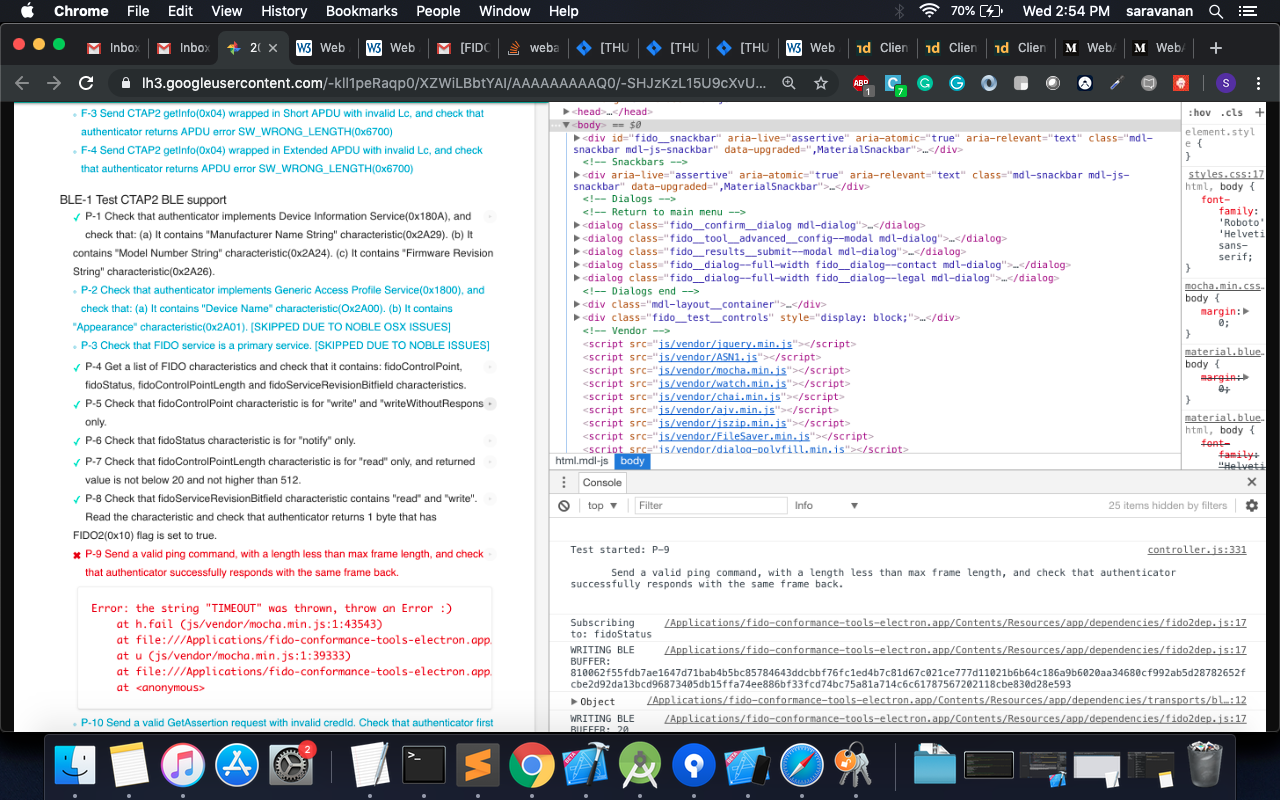 PING test case is getting TIMEOUT · Issue #521 · fido-alliance ...