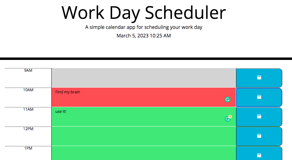 GitHub - meiliou/day-schedule: day planner