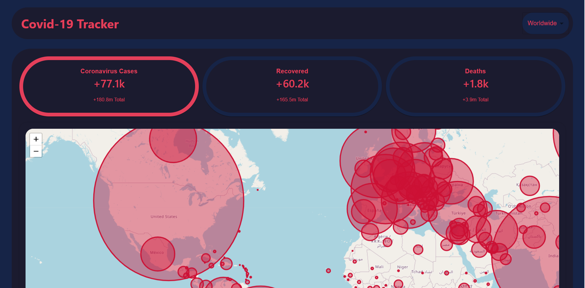 GitHub - manjur2904/COVID-19-Tracker: This is an Covid-19 Tracker app.