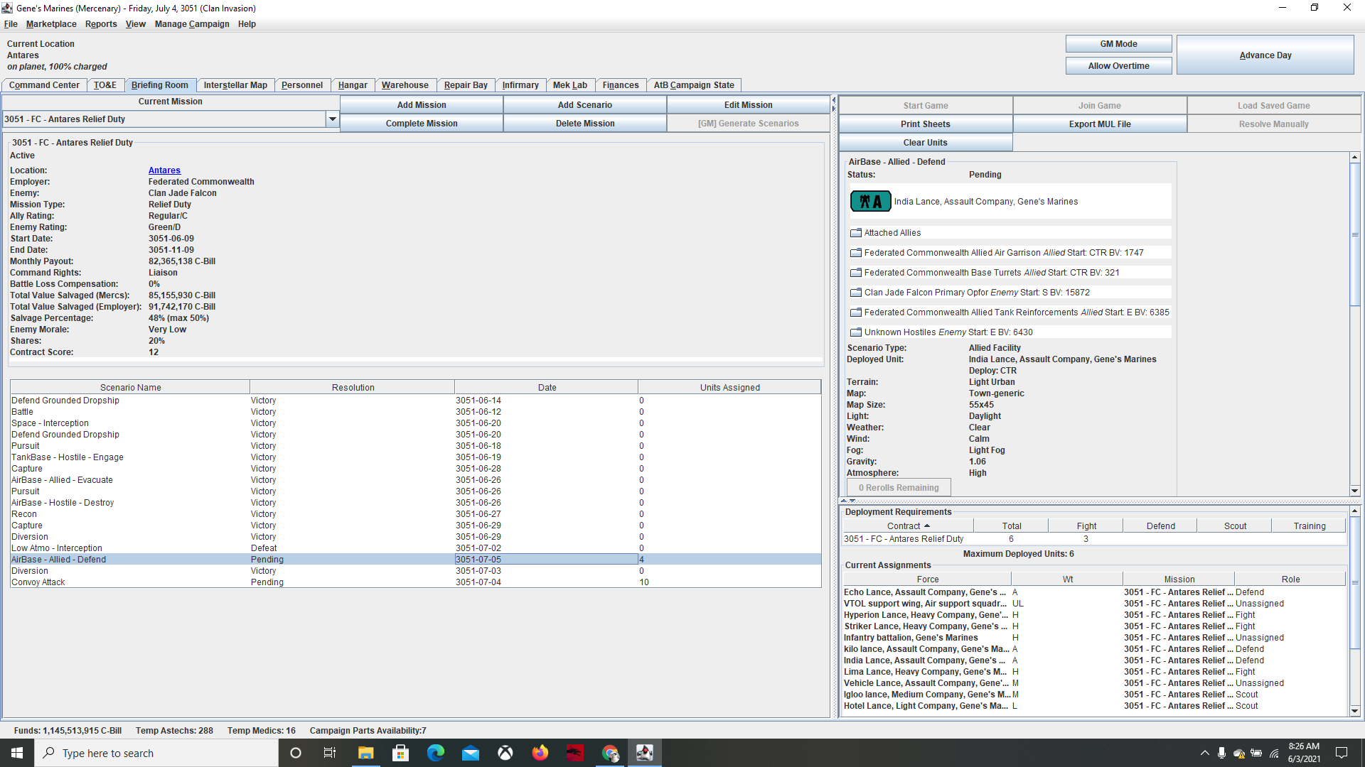 Facility bug · Issue #2681 · MegaMek/mekhq · GitHub