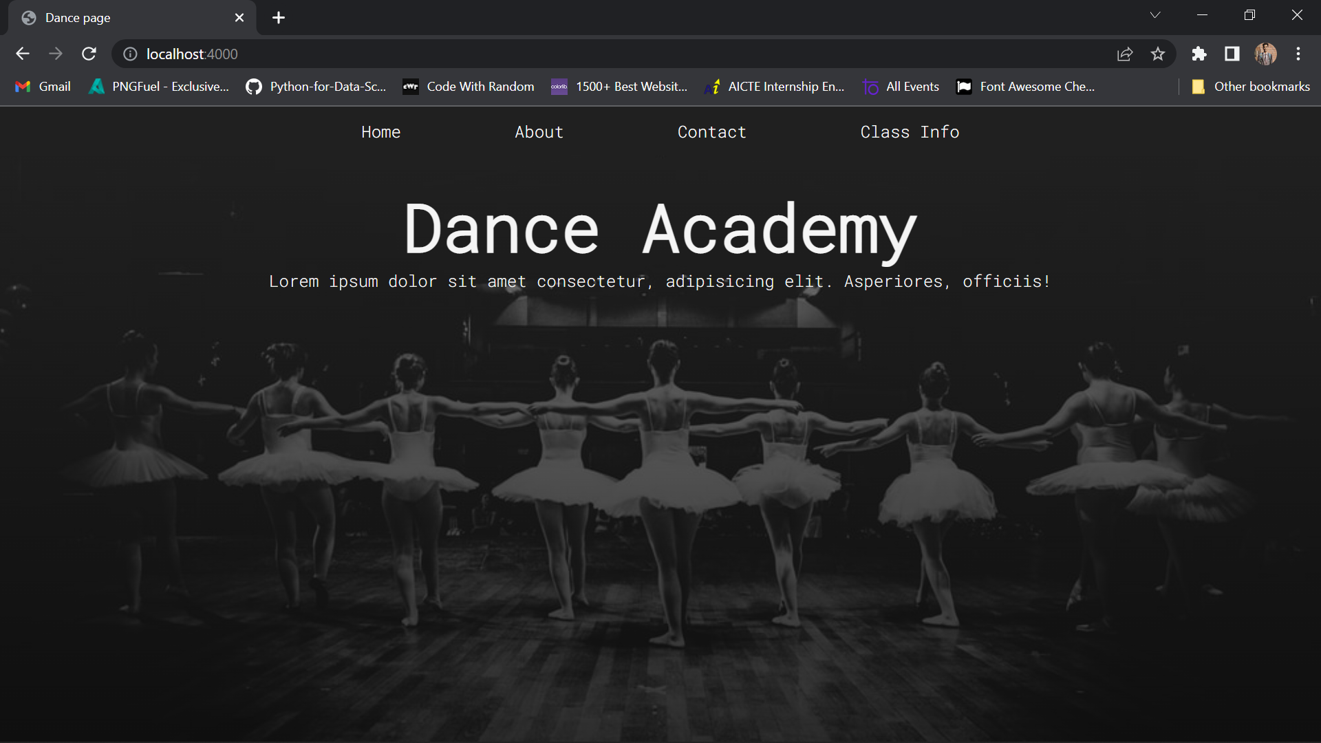 GitHub - Tananjay-git/Dance_website · GitHub