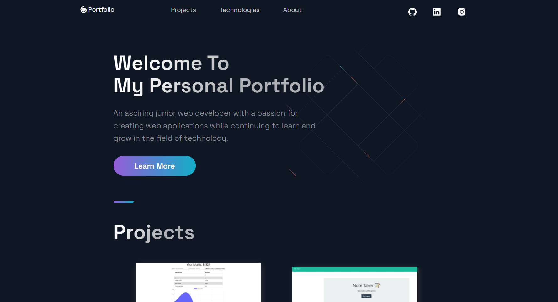 Portfolio Website