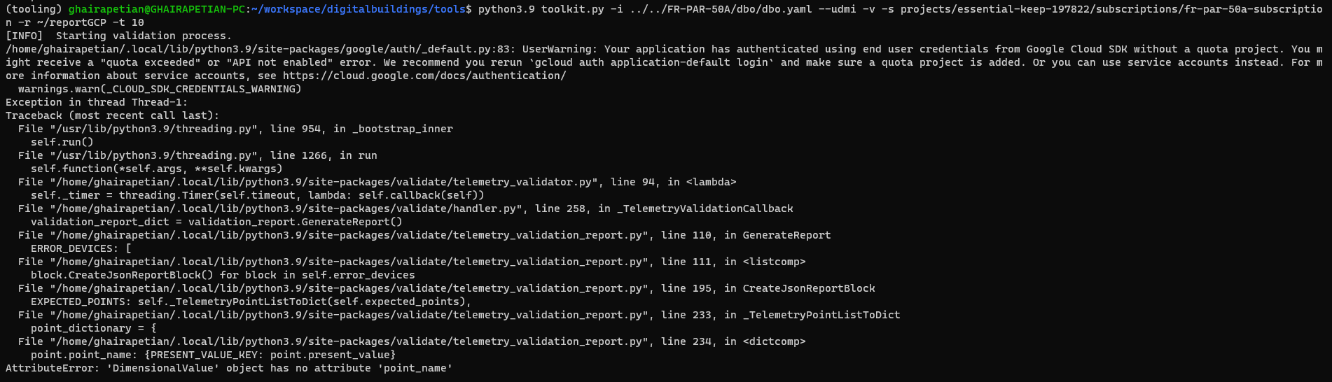Error in validation report generation · Issue #921 · google ...
