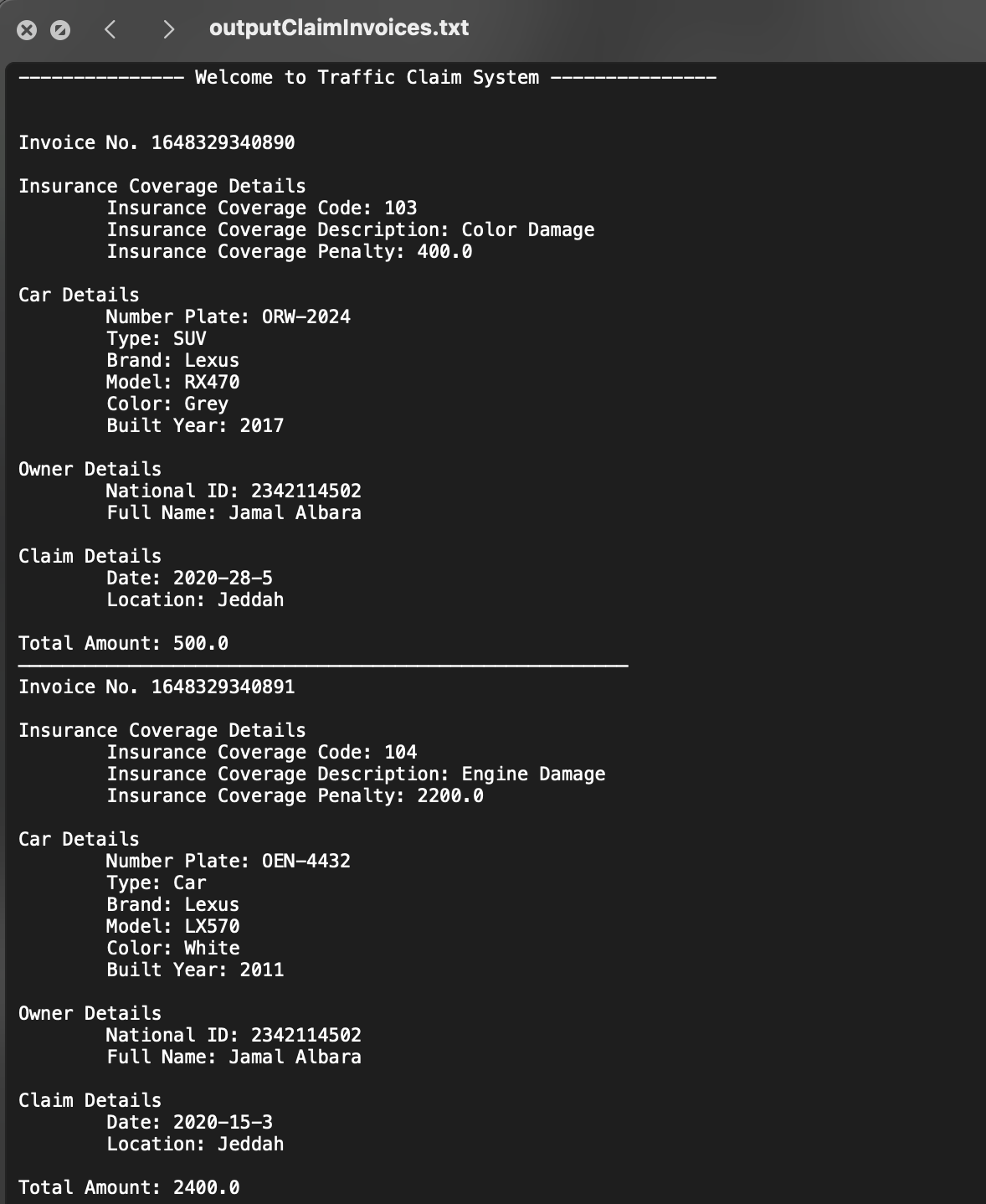 GitHub - FaisalBinHassan/Car-Insurance-Claim-System