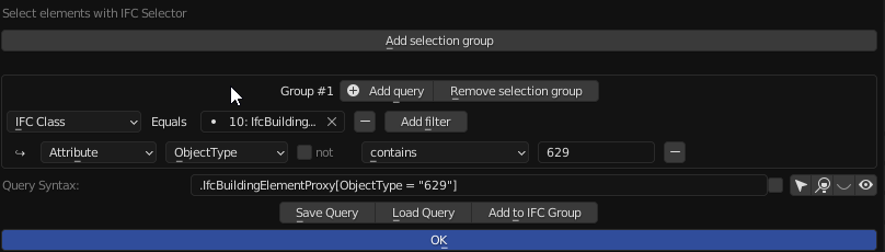 IFC Selector is missing support for "contains" · Issue #2643 ...