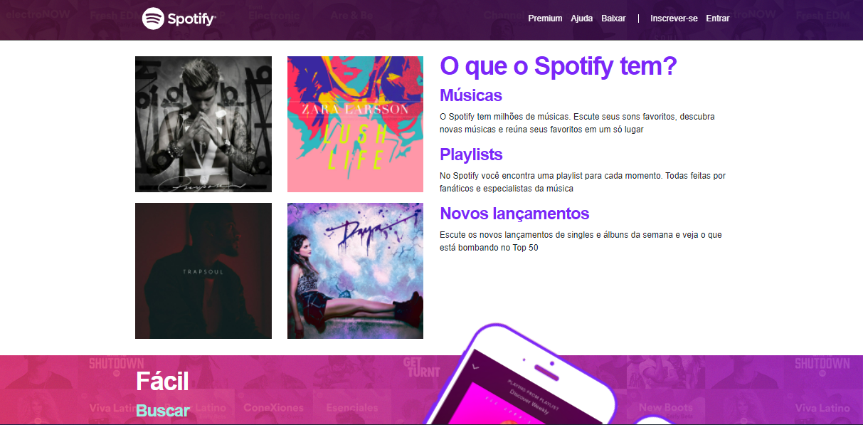 GitHub - Auxesio/Clone-Spotify: Um clone de versões antigas do Spotify ...