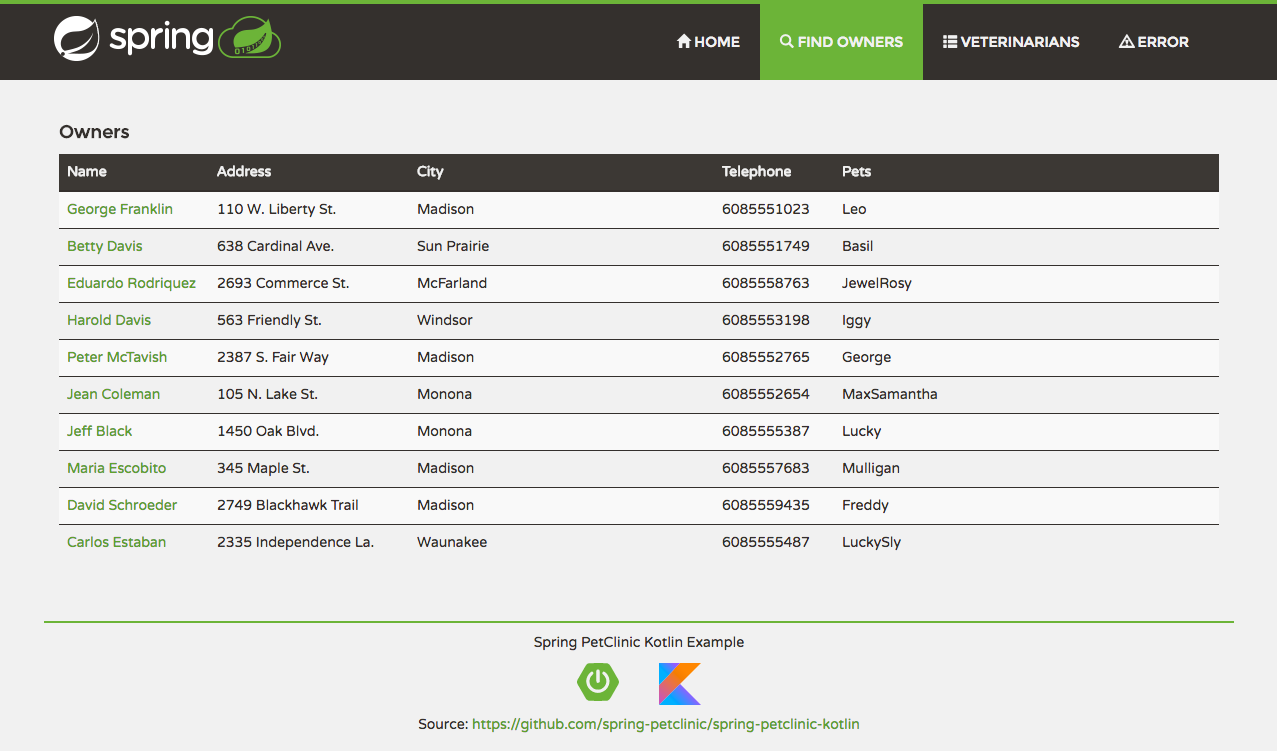 spring framework github