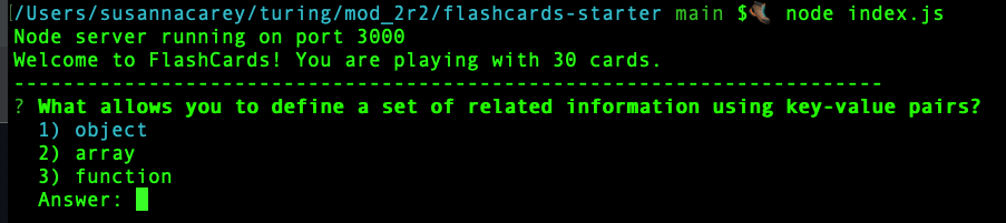 GitHub - susannaopal/flashcards-game: Flashcards starter kit
