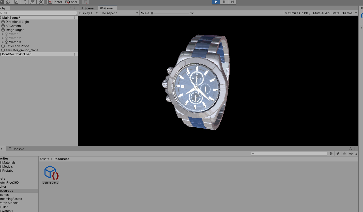 GitHub TSantosFigueira/AugmentedWatches Visualization of wrist