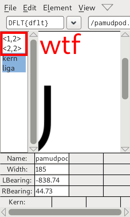 FontForge bricked my font file! `mark` feature disappears when trying ...