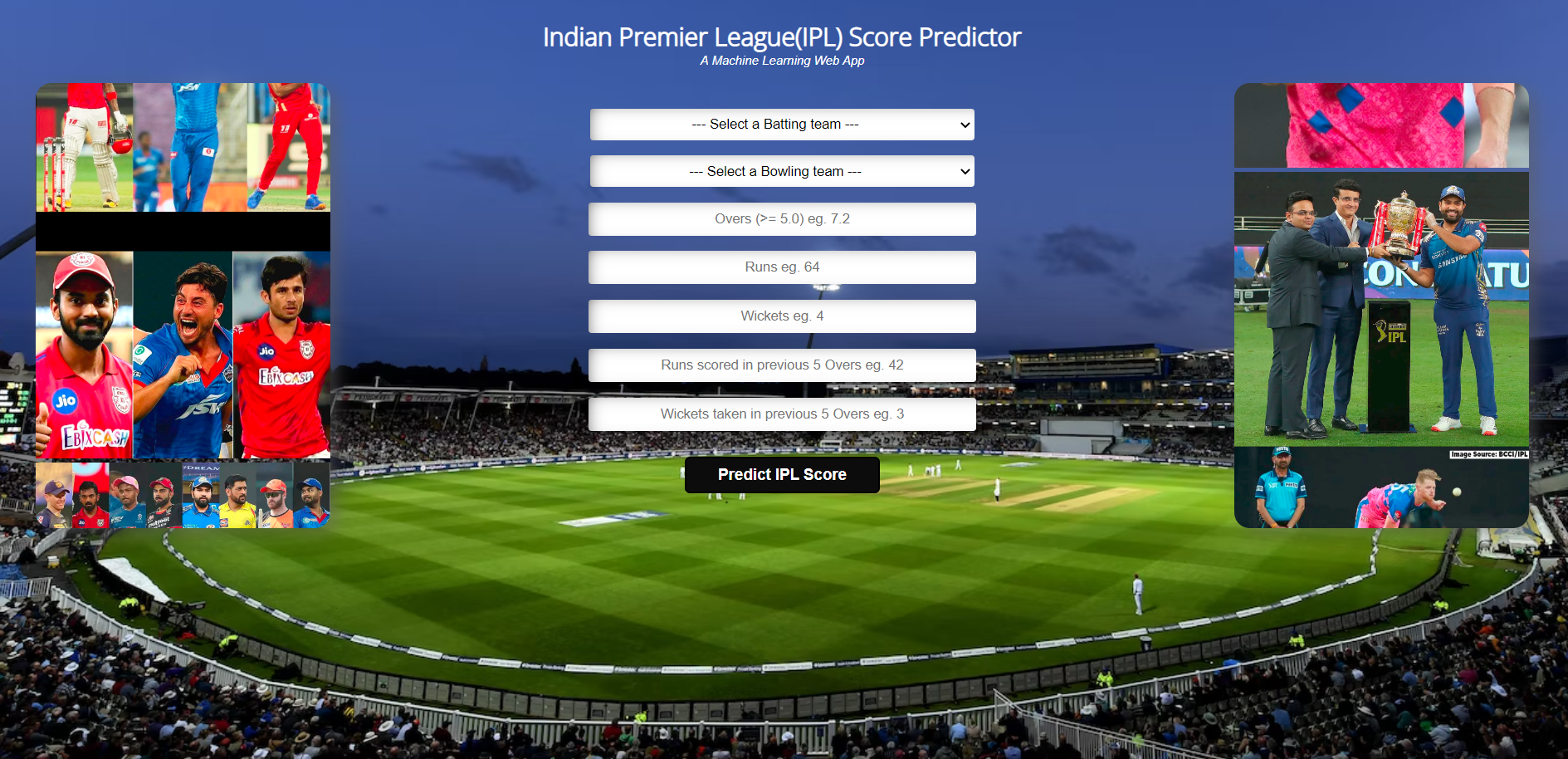 GitHub - Csingla029/IPLcricketscorepredictor: This app is used to ...