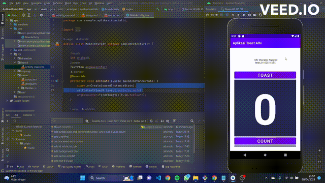 GitHub - albimdkr/AplikasiToastAlbi: Pemrograman Mobile, Semester 4