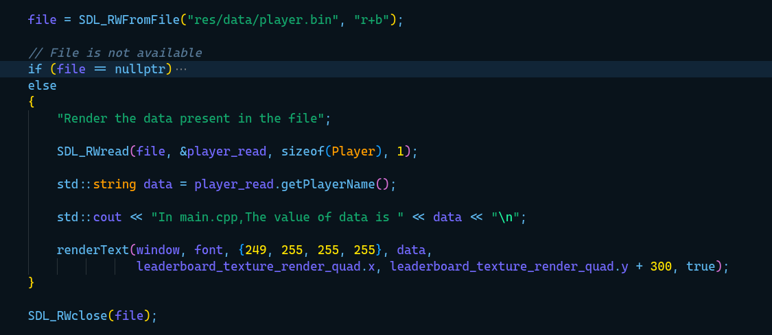 Window Read Sal File Issue rendering the text that has been read from file into window ...