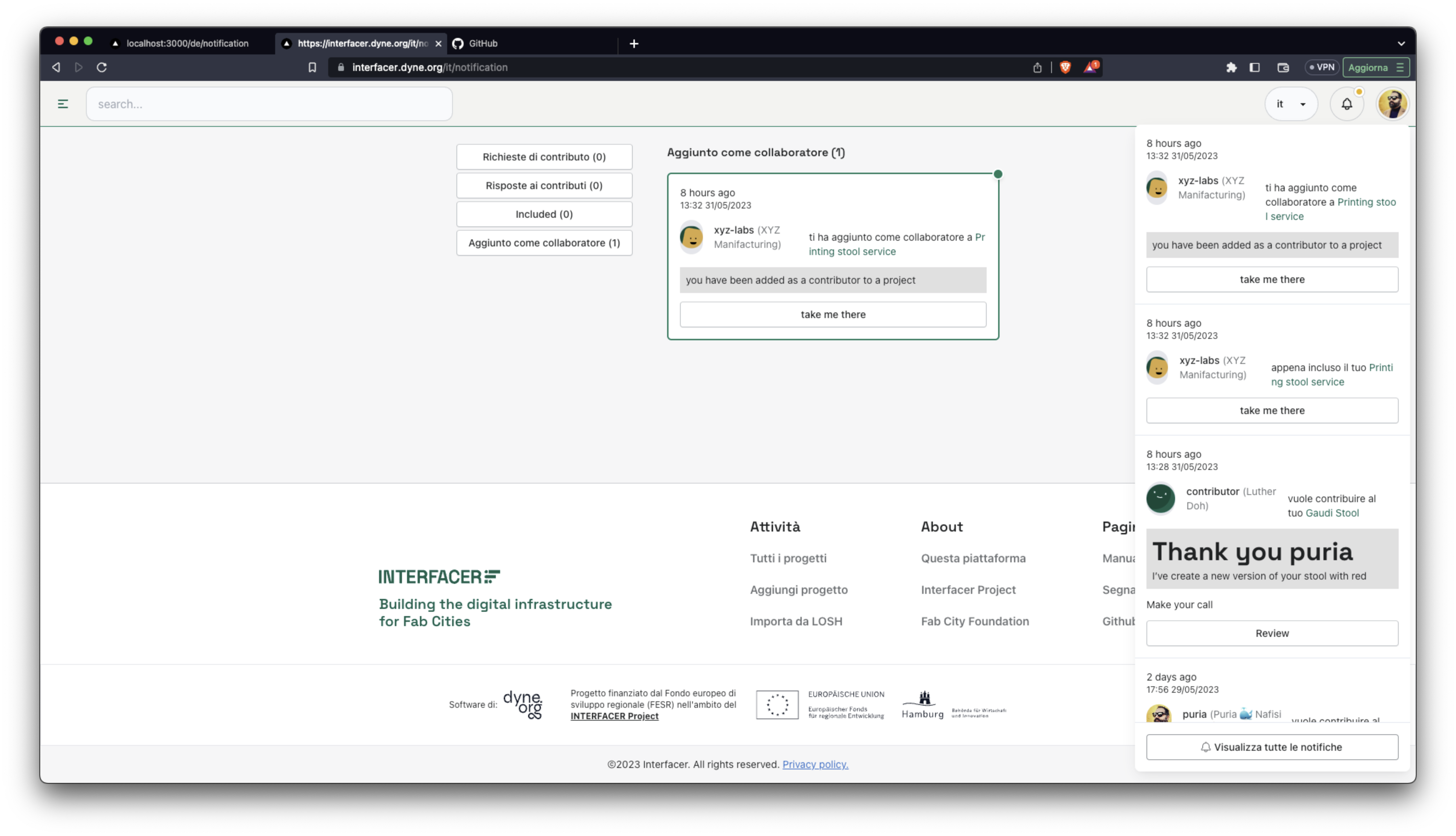 /Notification is broken · Issue #756 · interfacerproject/interfacer-gui ...