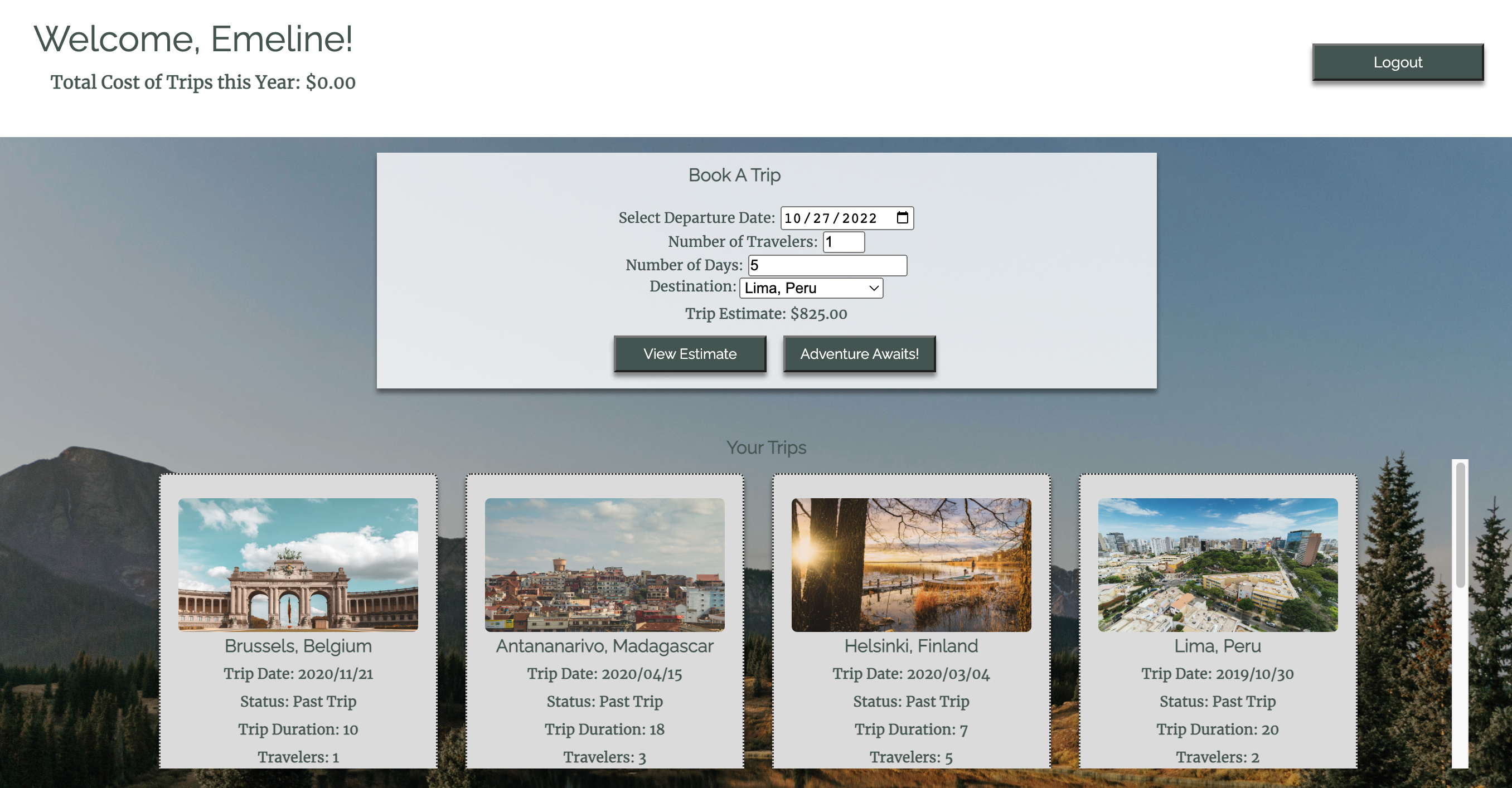 GitHub - carissagross/travel-tracker · GitHub