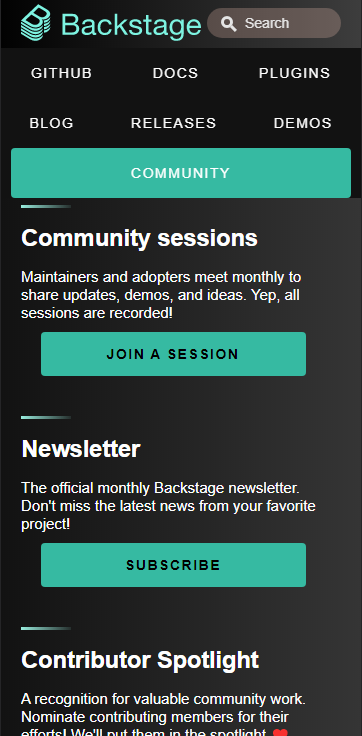 FIX: Fixed the UI of the Community page by Rupsnigdha · Pull Request ...