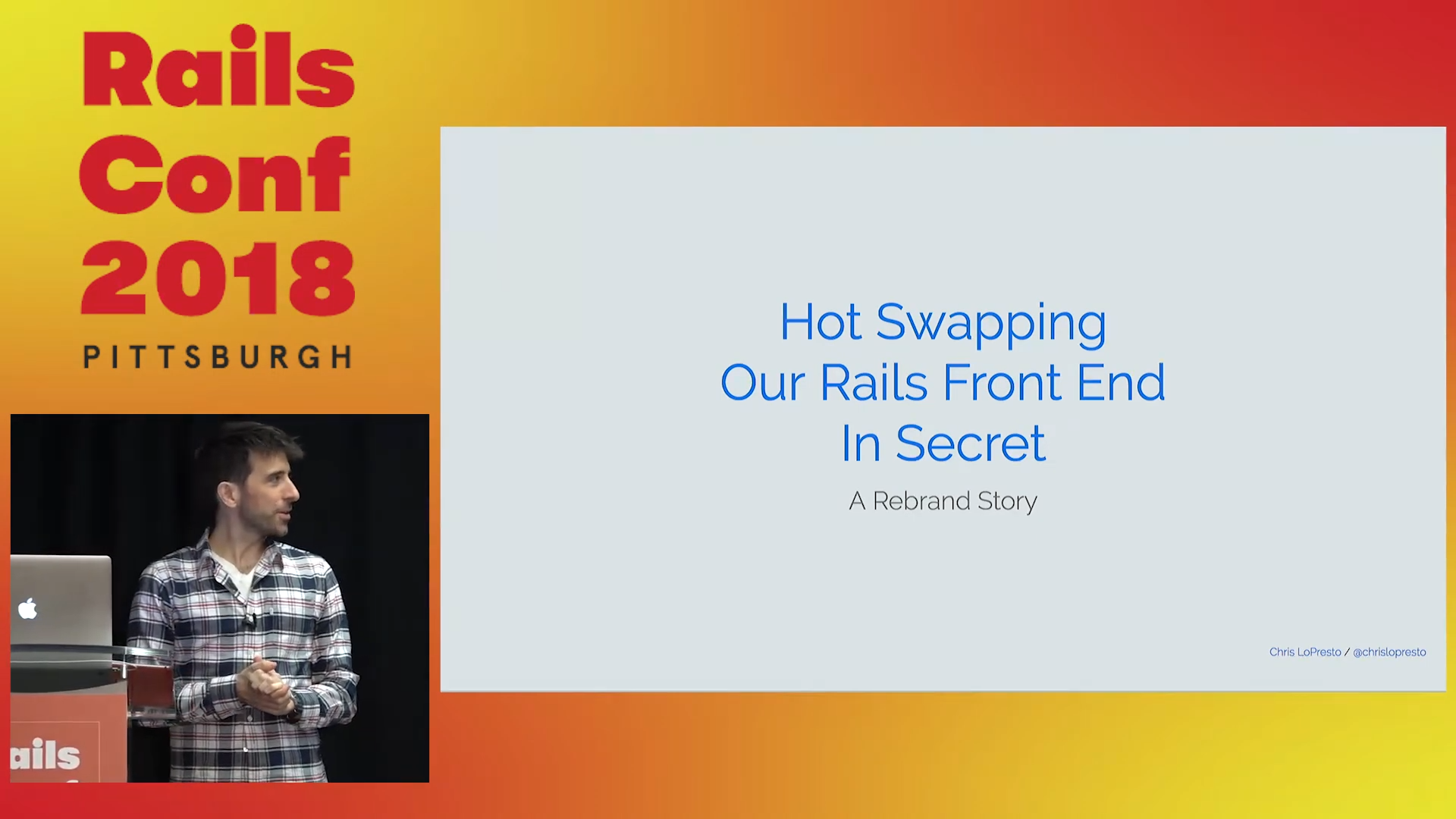 Hot Swapping Our Rails Front End In Secret - A Rebrand Story link