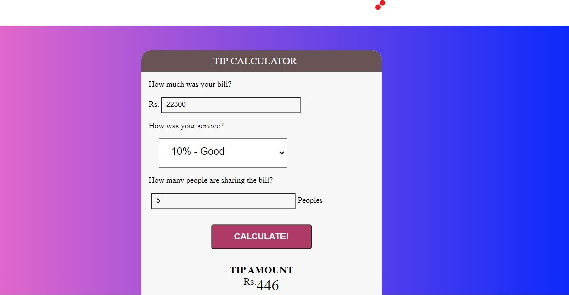 GitHub - Blockcipher123/Tip_Calculator