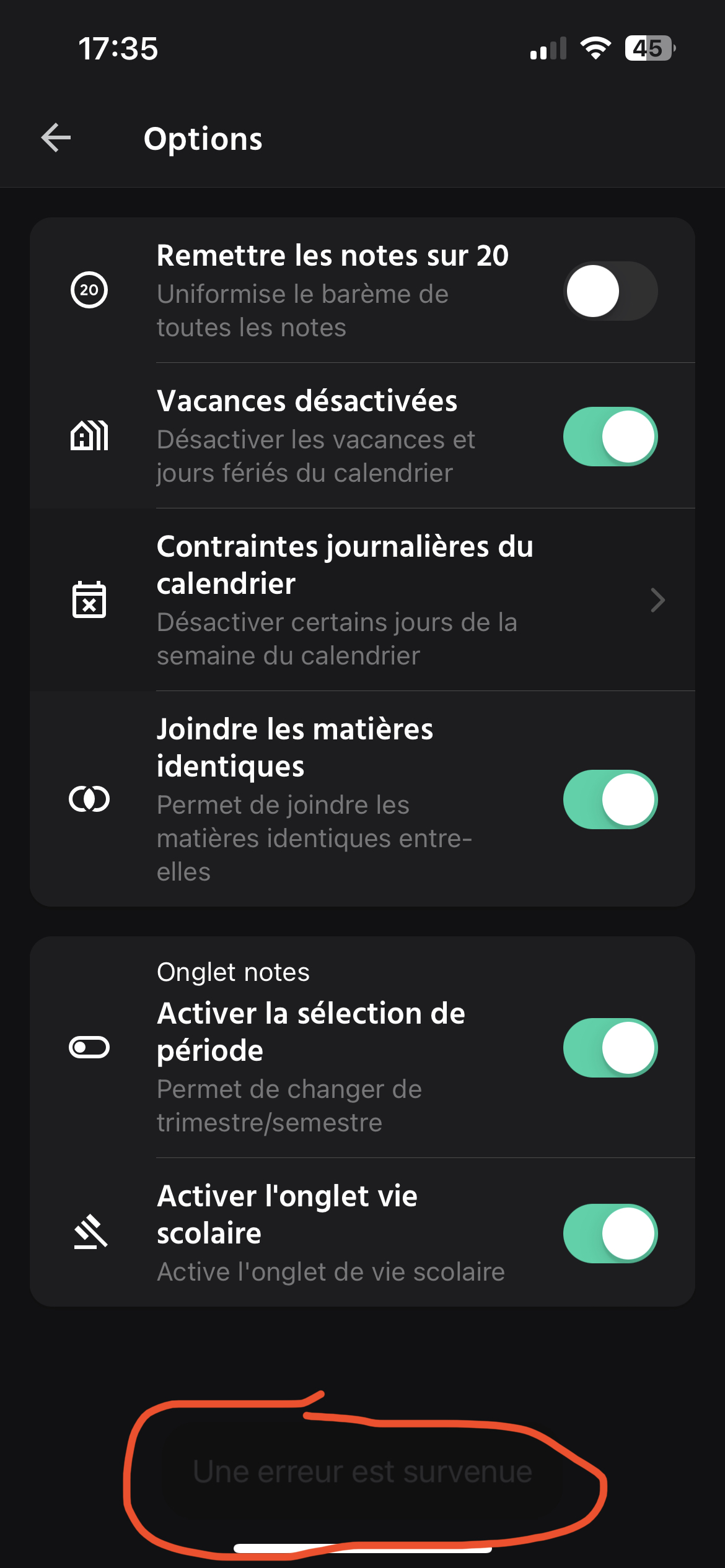 Une erreur est survenue · Issue 41 · PapillonApp/Papillon · GitHub