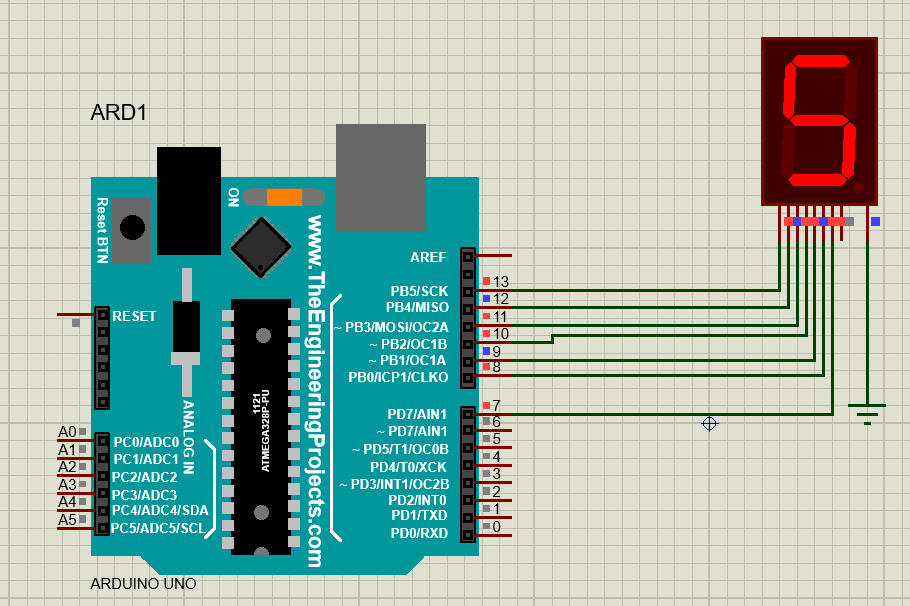 GitHub - sahana473/7SEGMENT-DISPLAY: Here the Schematic and Code for ...