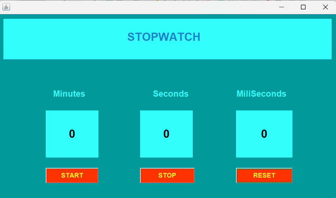 GitHub KanishkPunekar/Stopwatchusingmultithreading