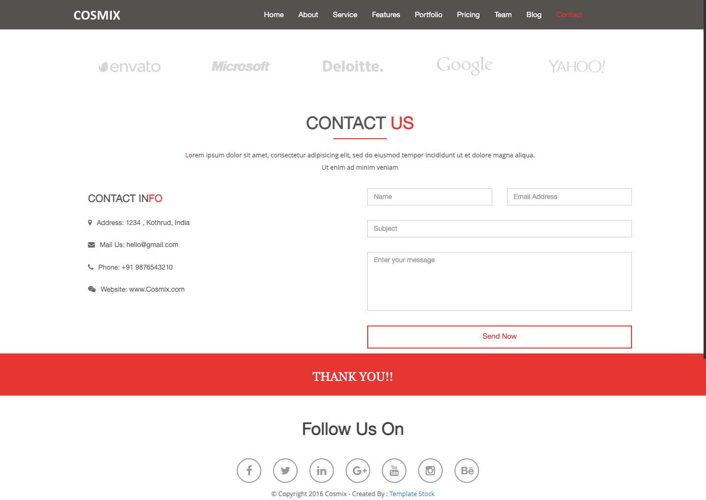 GitHub - Sahhilauti12/Template-Modification: Single page template is ...