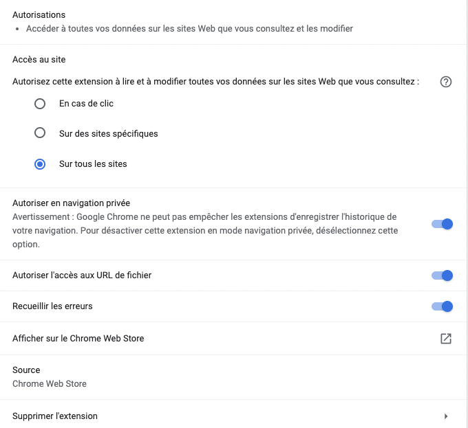 Missing components and profiler in react extension issue 22247