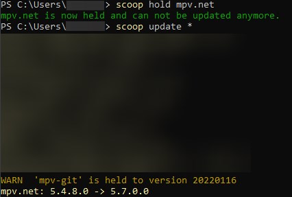 [Bug] Held app updated anyway · Issue #4862 · ScoopInstaller/Scoop · GitHub