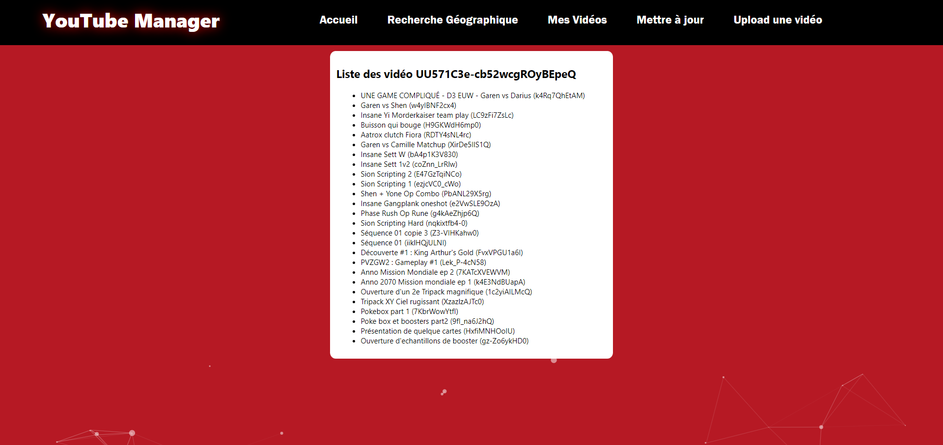 Youtube Account Handler GitHub - Niamreg76/YoutubeManager: Manage your youtube account