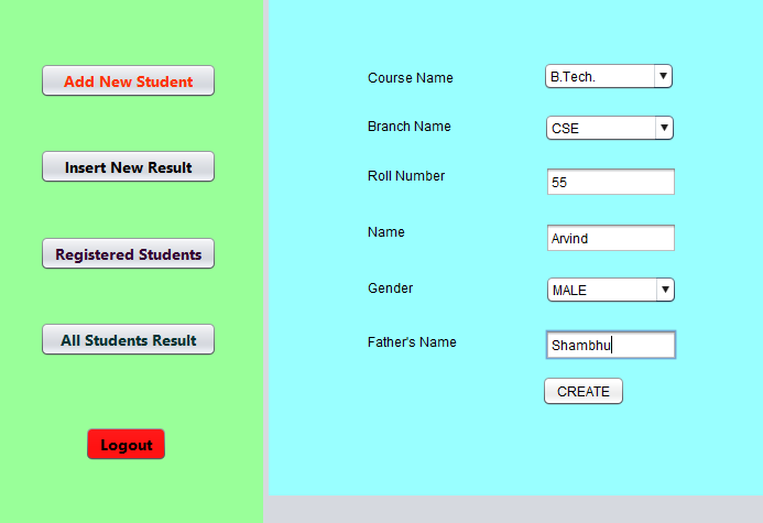 GitHub - atulya2105/Student-Result-Manemgement-System: Student Result ...