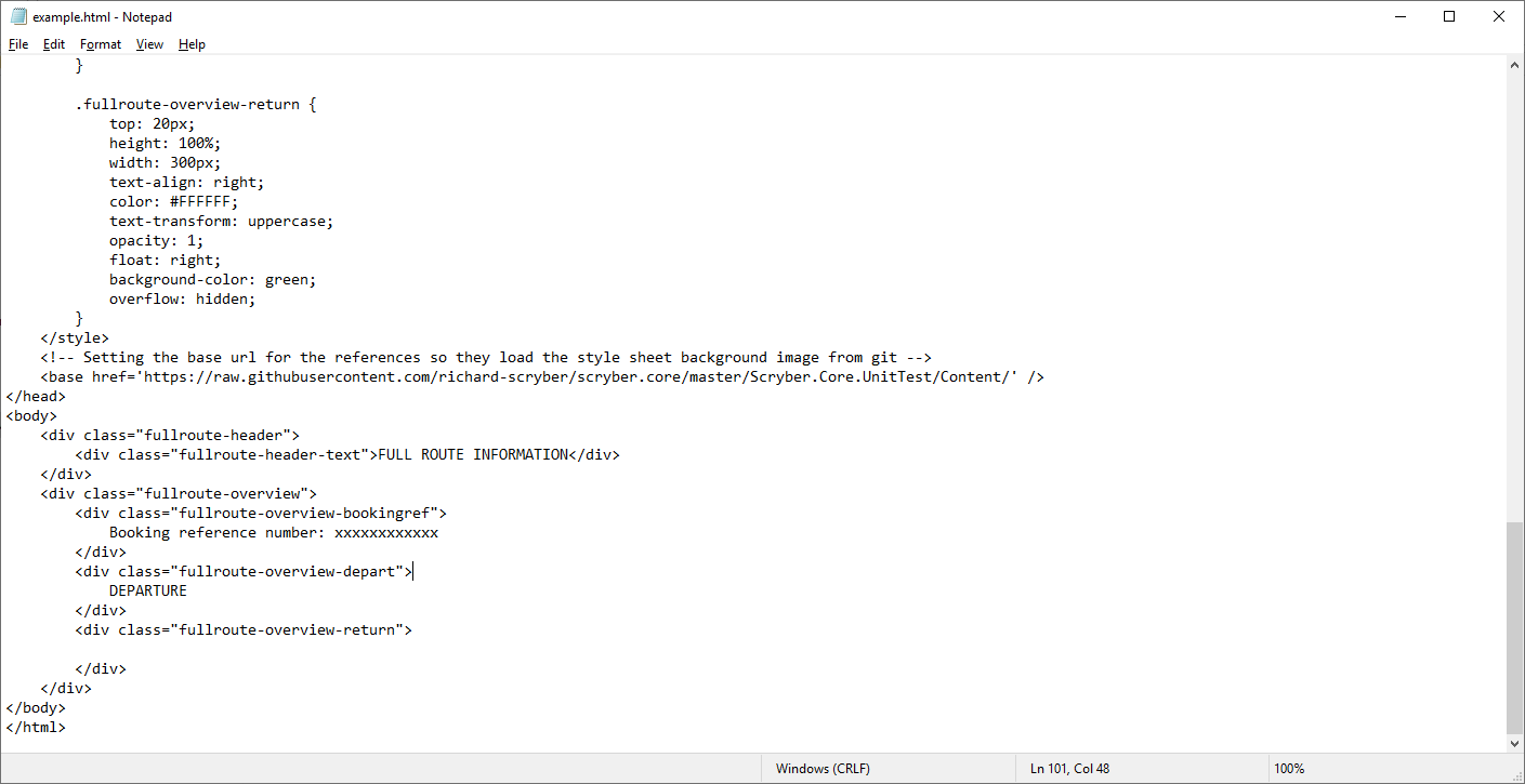 Output totaly different then HTML template · Issue #50 · richard ...