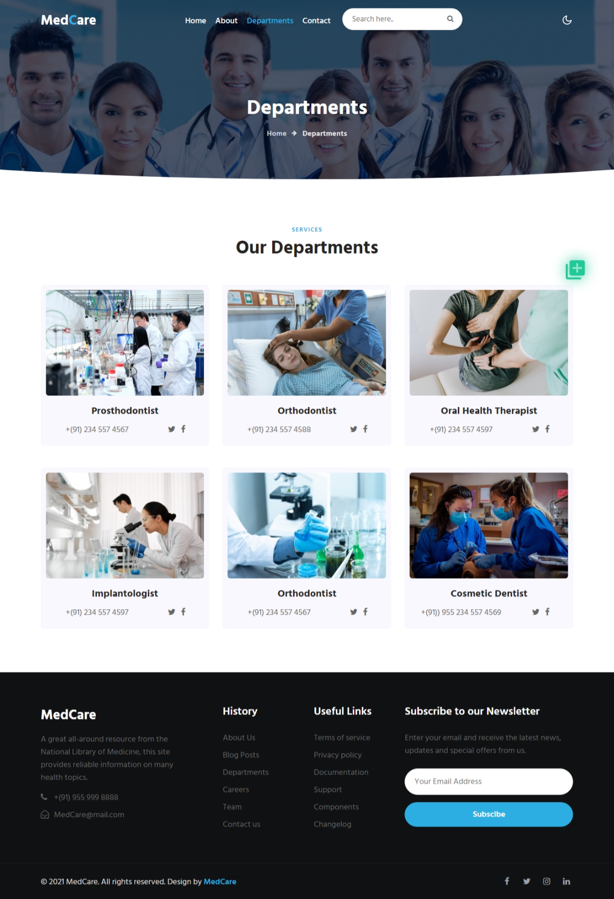 GitHub - bojadlabalaji/MedCare_FRT_Project: MedCare Website