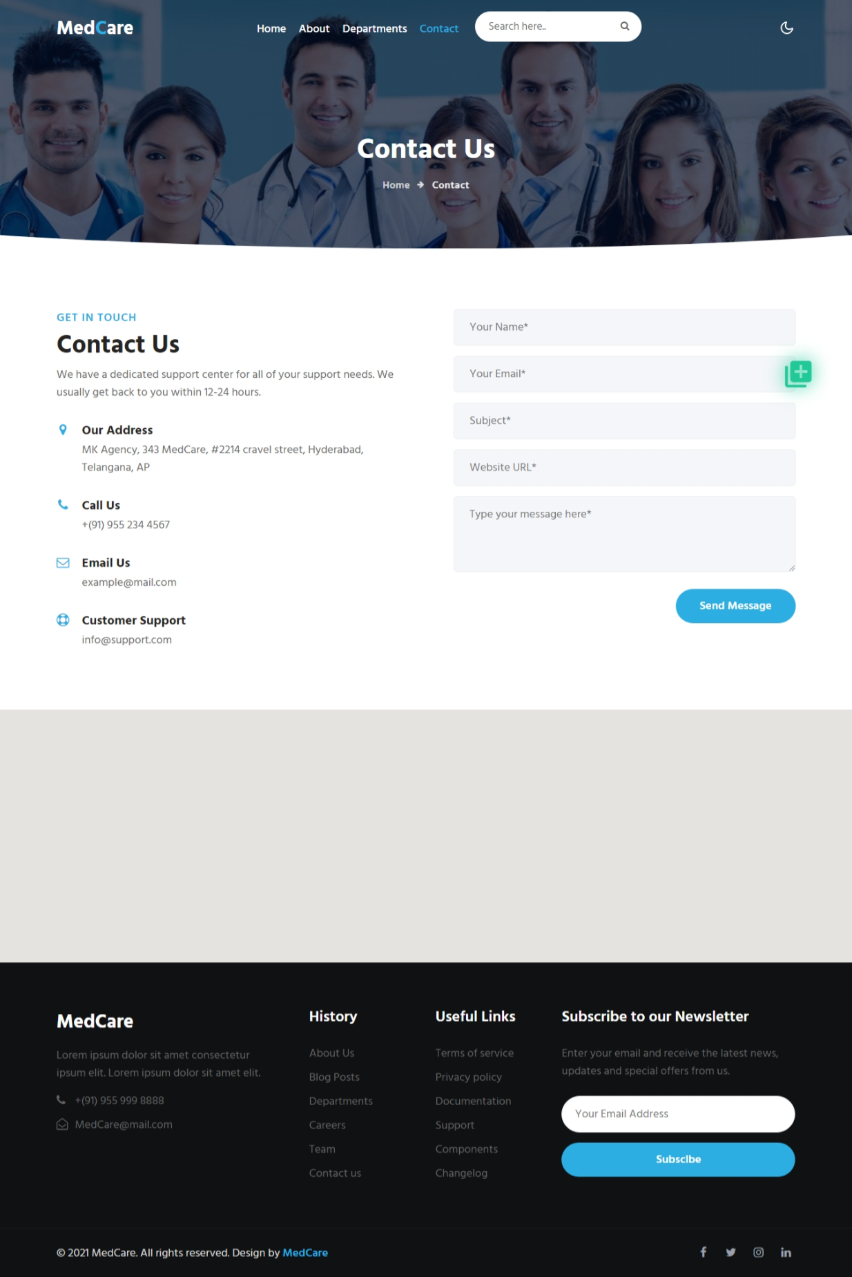 GitHub - bojadlabalaji/MedCare_FRT_Project: MedCare Website