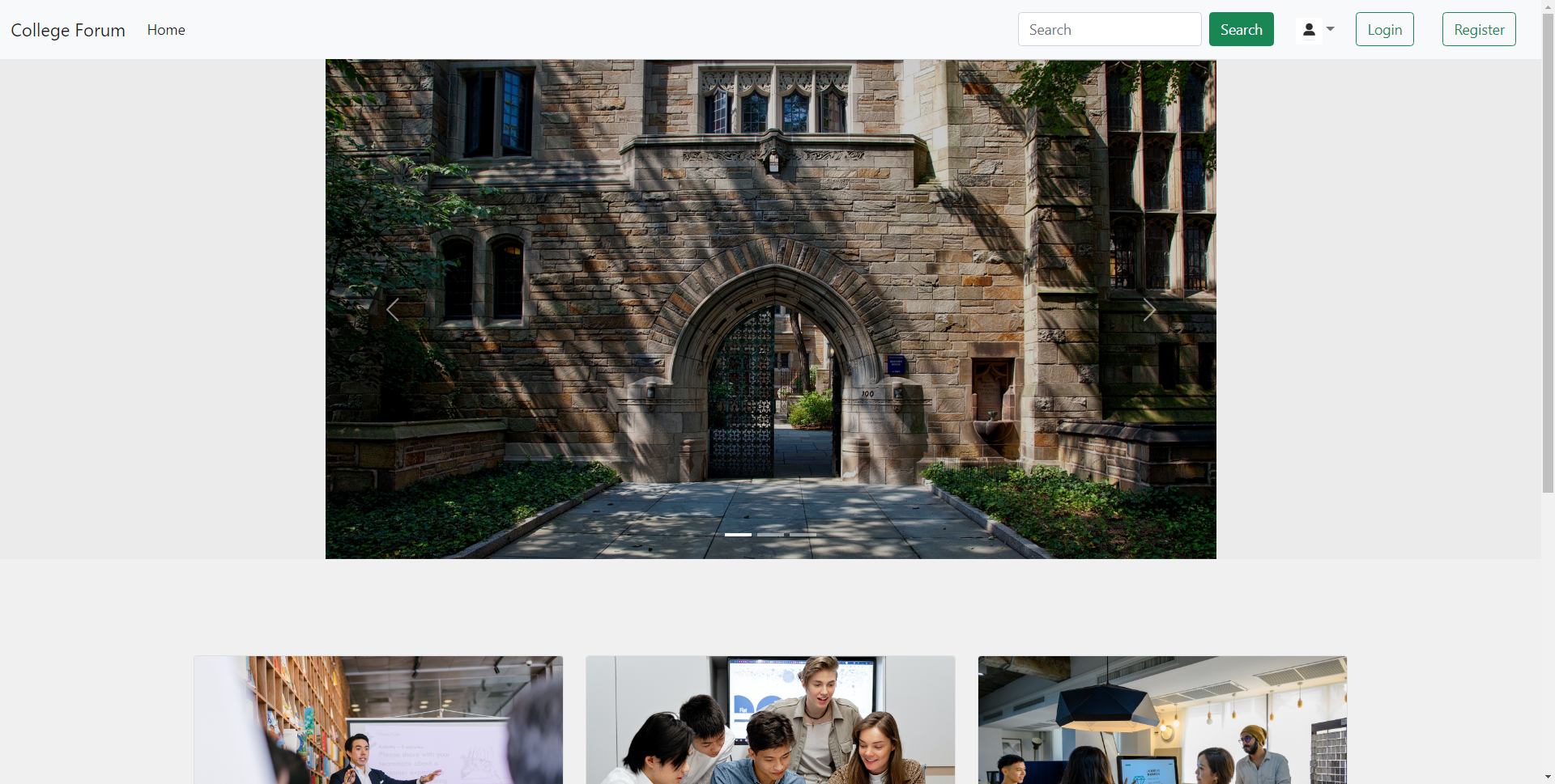 GitHub - Arya-Gupta/MeetUp: A forum for college students and teachers