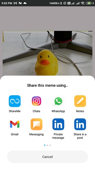 GitHub - prathamesh2797/MemeSharing: This is a simple meme sharing ...
