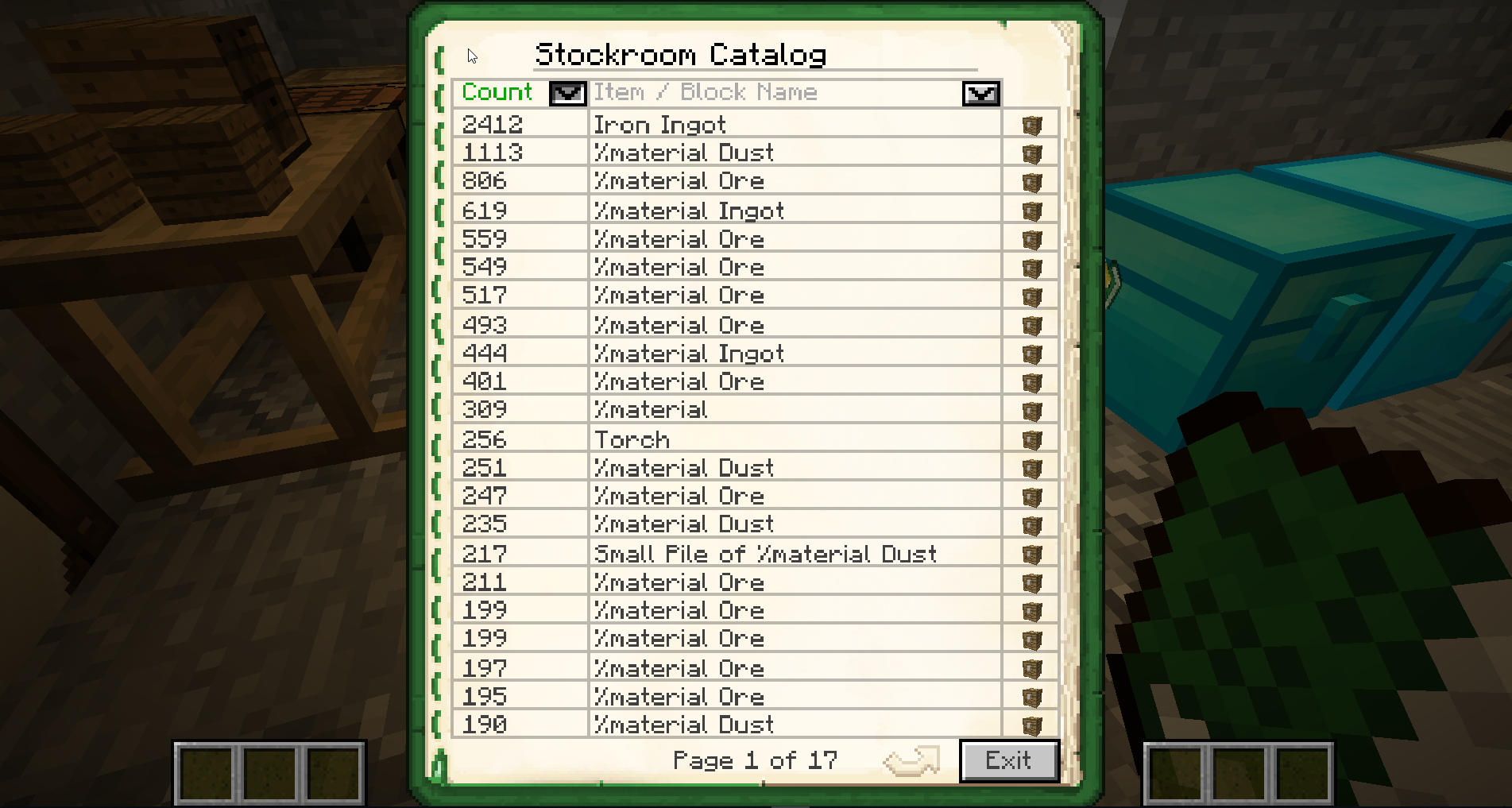 Stockroom catalog is broken · Issue 4828 · GTNewHorizons/GTNew