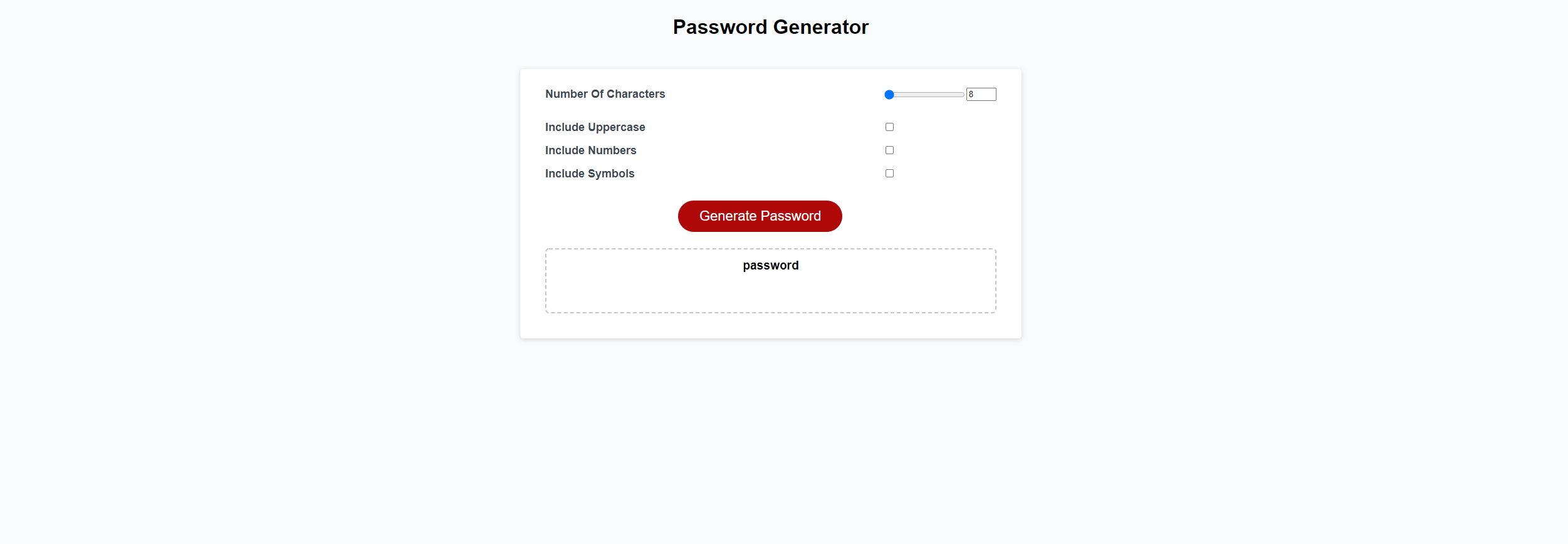 passWord