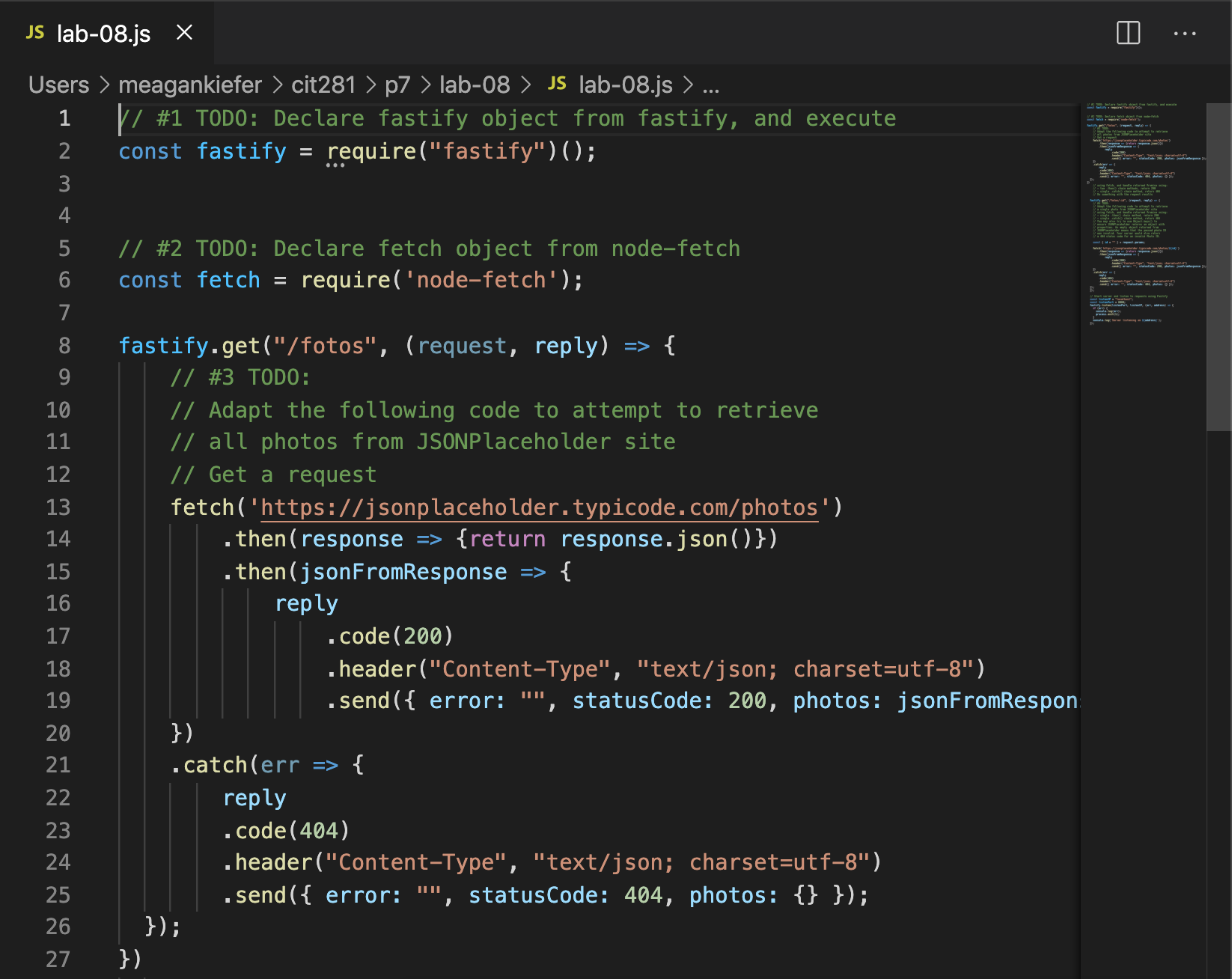 GitHub - meagankiefer2/cit281-lab8 · GitHub