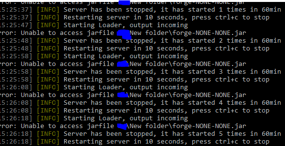 Why will a server not start, getting the following error · Issue #1610 ...