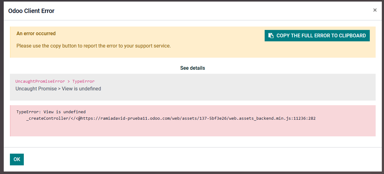 [15.0] Dashboards Error when add some pivot views · Issue #85887 · odoo ...