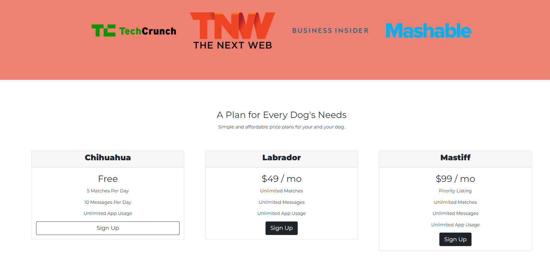 GitHub - Kaushik-Iyer/TinDog-Website