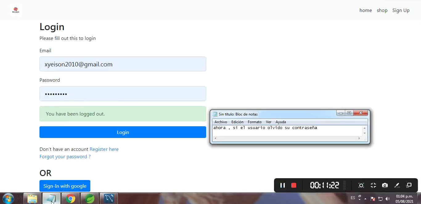 GitHub Shopping Cart. Construida con