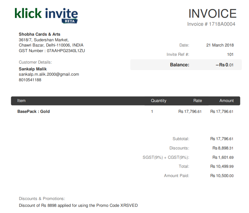 Invoice With Rounding Service Rounding of Final Amount Β· Issue #25 Β· Invoice-Generator/invoice ...