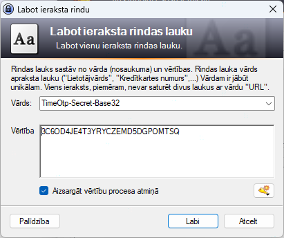Keepass Built In Otp Secret Issue Issue 62 Belaviyo Keepass