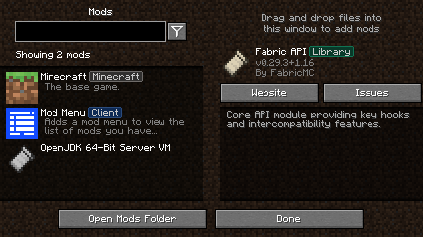 Java VM shows up in mod list without description or icon · Issue #188 ...