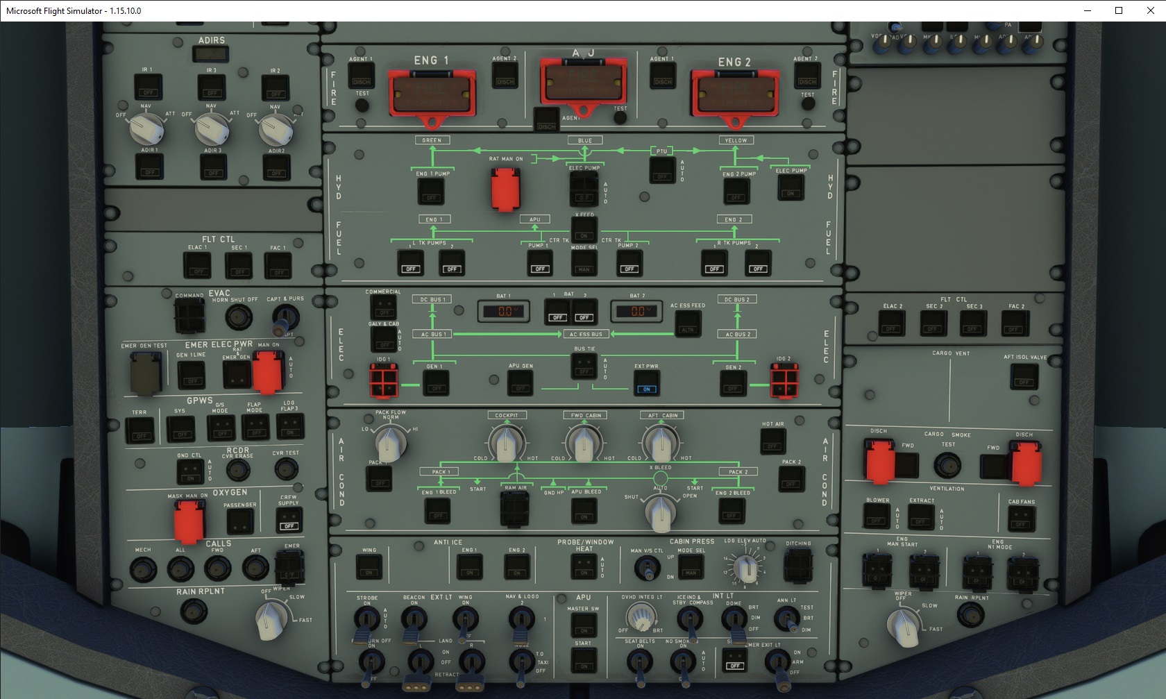 Both Batteries 0.0 V · Issue #4822 · flybywiresim/aircraft · GitHub