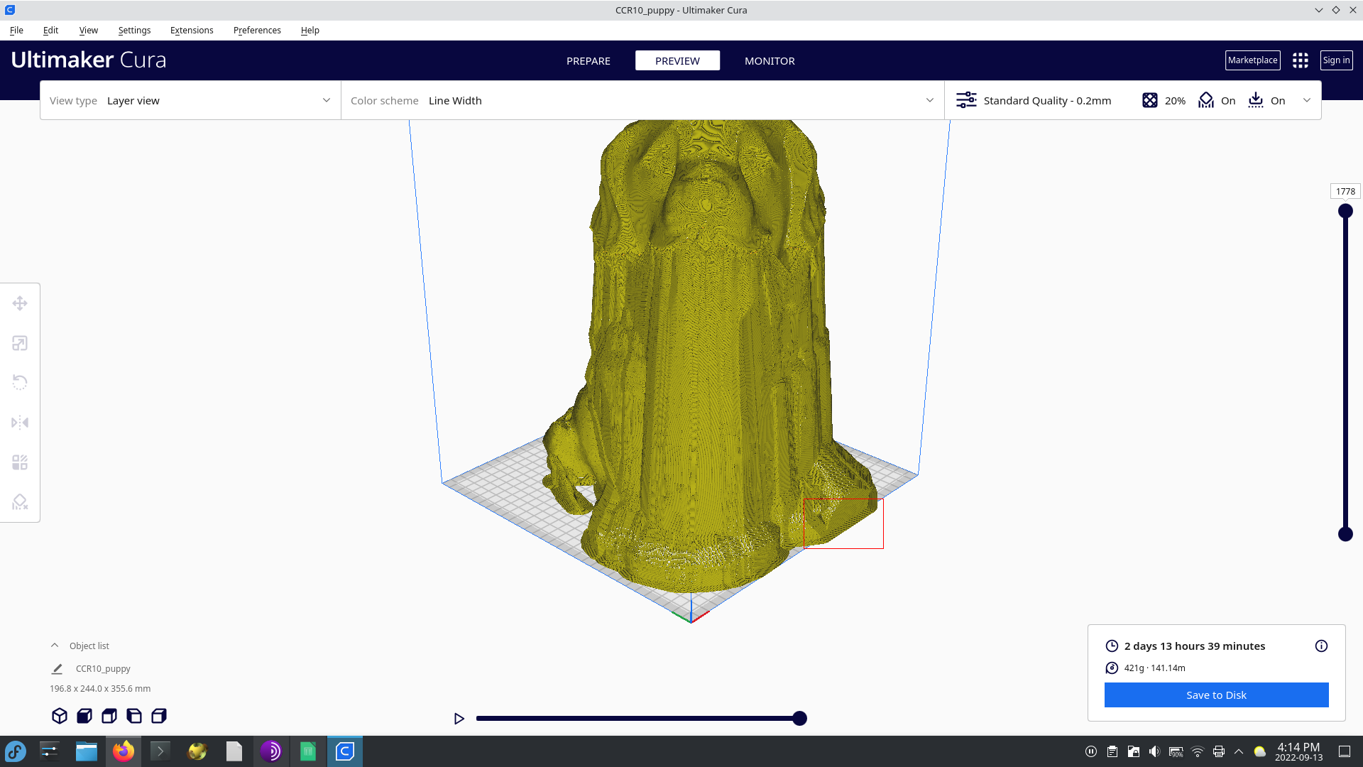 Brim Outside Build Volume with Tree Support · Issue #13282 · Ultimaker ...