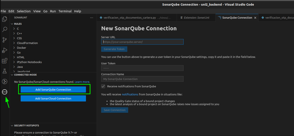 GitHub - CondeHdz94/SonarQube: SonarQube Information